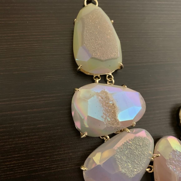 Kendra Scott Custom LUXE Iridescent Drusy Harlie - Picture 5 of 8